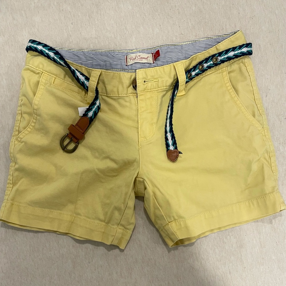 Red Camel yellow shorts